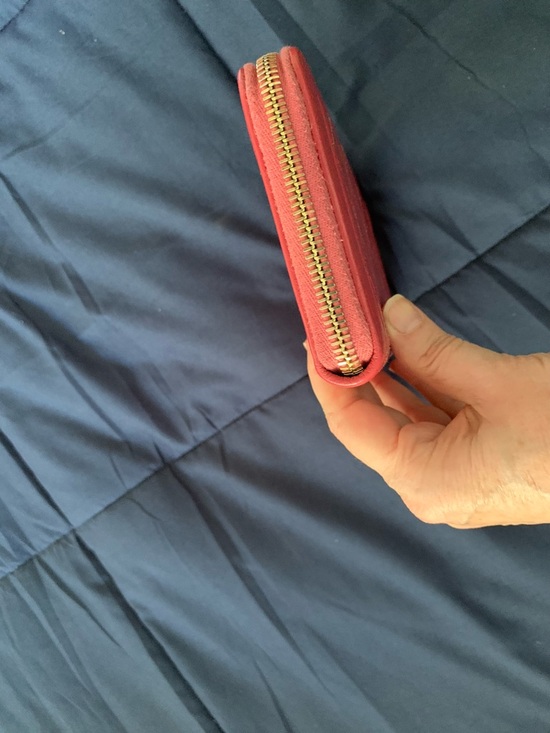 Chanel Pink Quilted Leather Zip Wallet - Picture 5 of 12